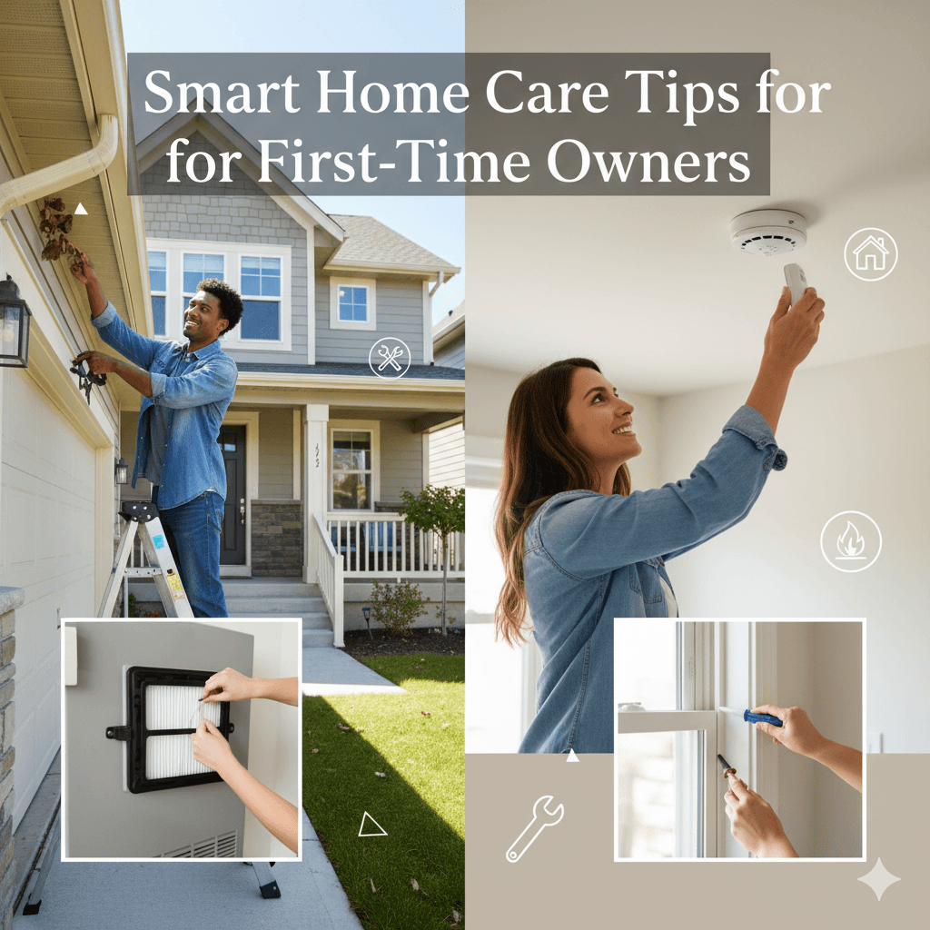 Smart Home Care Tips for First-Time Owners